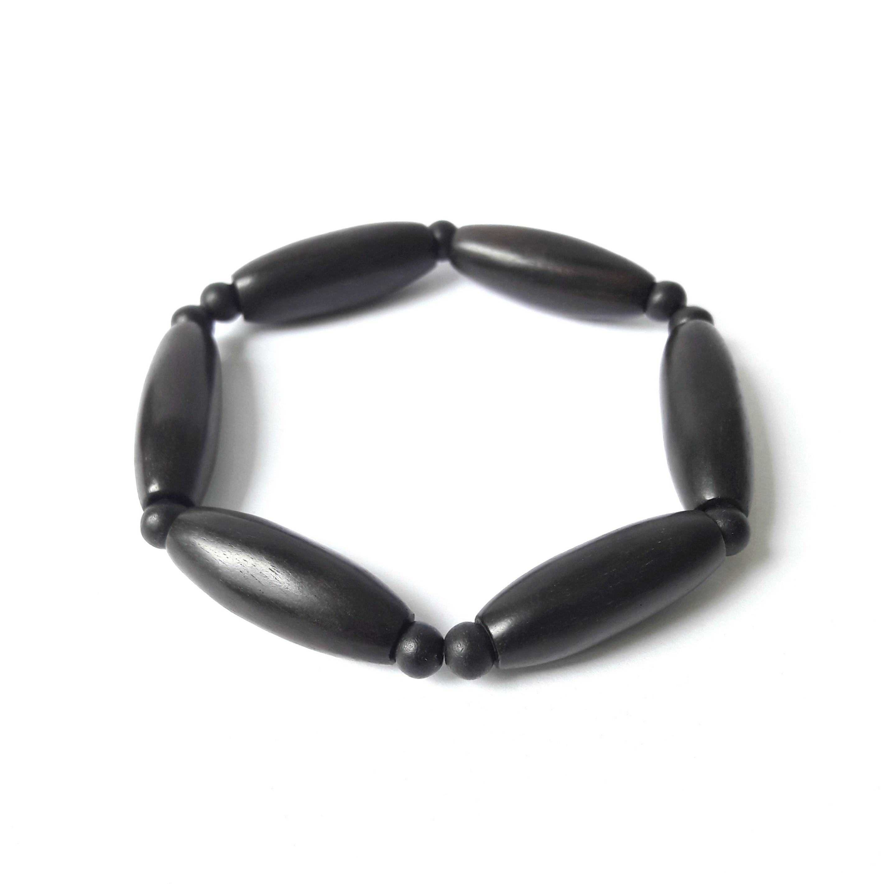 Elastisk mørkt armbånd